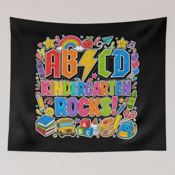 Item preview, ABCD Kindergarten Rocks! designed and sold by Tim Donnelly.