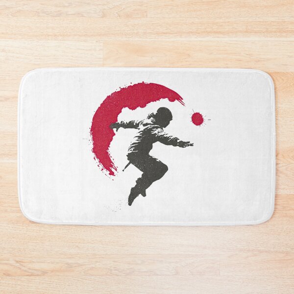 Item preview, Extreme Parkour Traceur Leaping Across City Skyline Stencil designed and sold by EdvvinStudios.