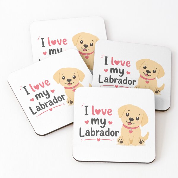 Item preview, Cute I Love My Labrador Dog Design designed and sold by Cerys-GS.