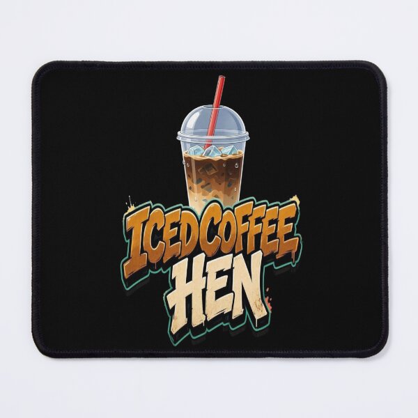 Item preview, Iced Coffee Hen designed and sold by TheEndDesign.