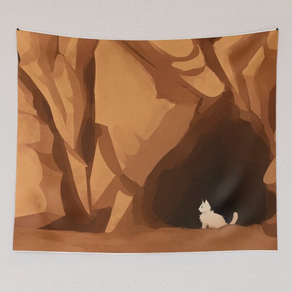Item preview, Scenic Canyon Cat designed and sold by thewisteron.