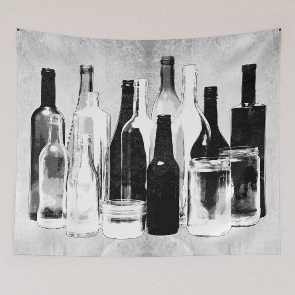 Item preview, Collection of Assorted Glass Bottles and Jars designed and sold by Ghoul Enterprises.