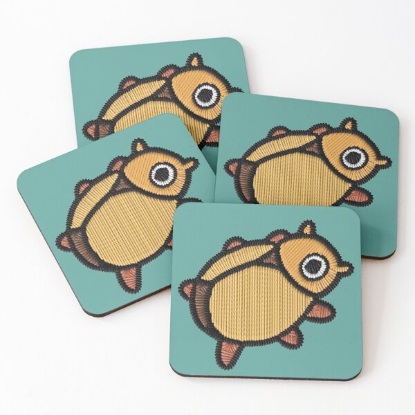 Item preview, Kawaii Golden Beetle Embroidery Patch Sticker designed and sold by · GAMING SOUL ·.