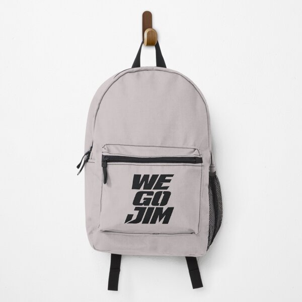 Item preview, We Go Jim – Gym Motivation Typography designed and sold by ManggaeJM.
