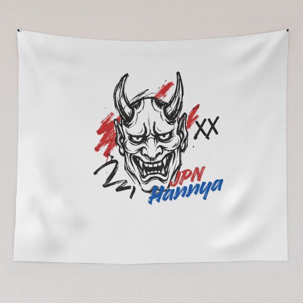 Item preview, Japanese Hannya Mask Streetwear Graphic designed and sold by WA-STUDIO.