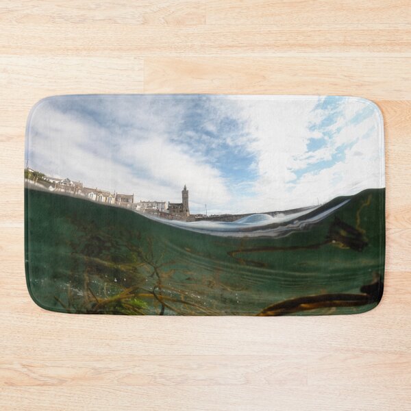 Item preview, Porthleven, harbour swimming designed and sold by kathleenjean.