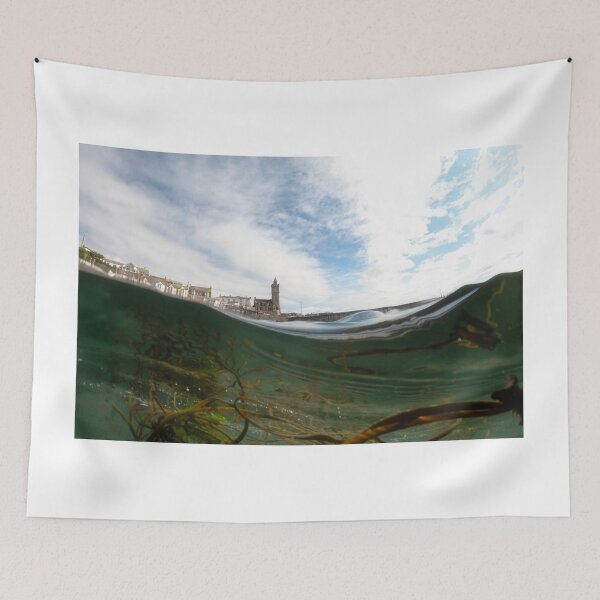 Item preview, Porthleven, harbour swimming designed and sold by kathleenjean.