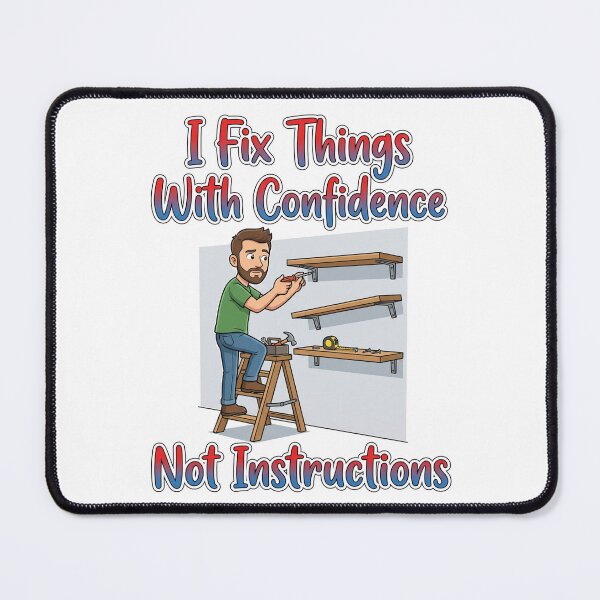 Item preview, I Fix Things With Confidence designed and sold by Aki and Akiro.