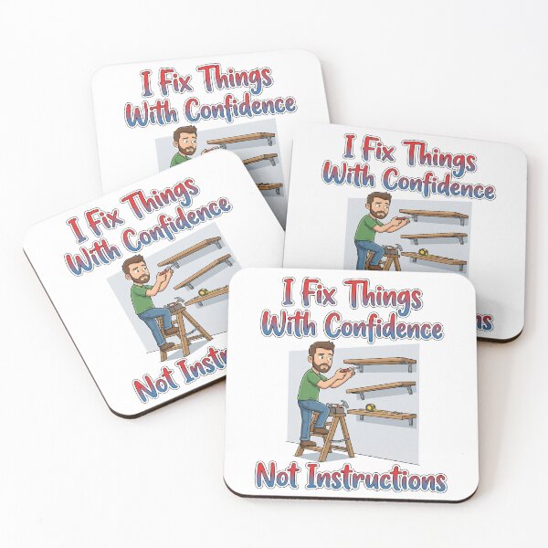 Item preview, I Fix Things With Confidence designed and sold by Aki and Akiro.