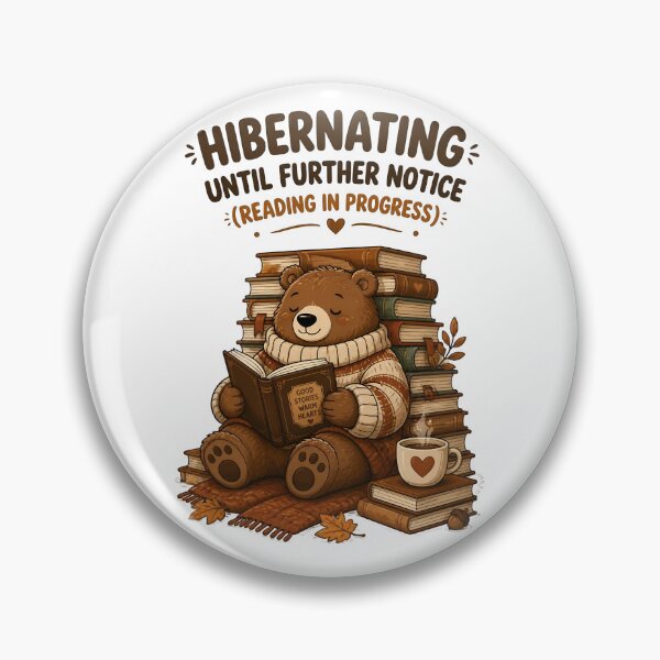 Item preview, Hibernating Until Further Notice Reading In Progress designed and sold by Sovereign Supply Co..