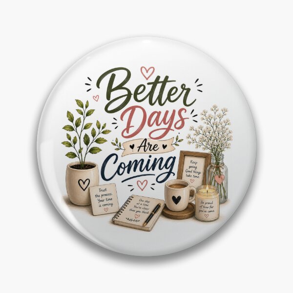 Item preview, Better Days Are Coming. designed and sold by KrithigaArts.