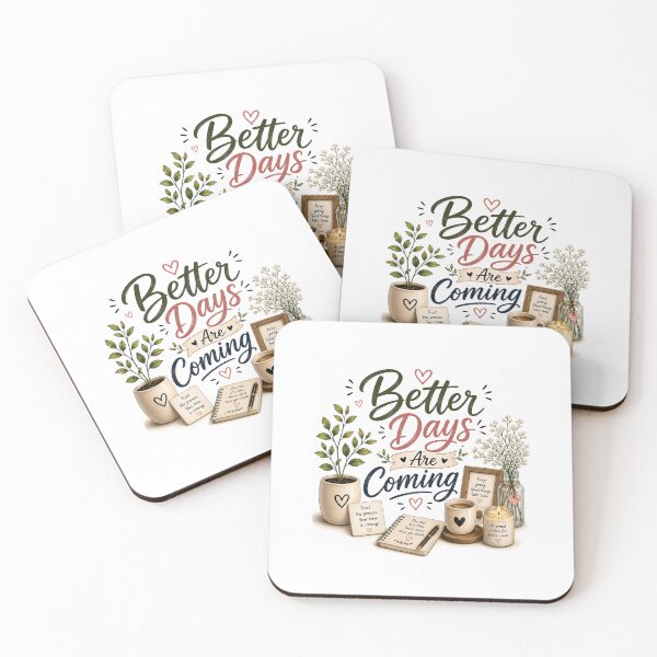 Item preview, Better Days Are Coming. designed and sold by KrithigaArts.