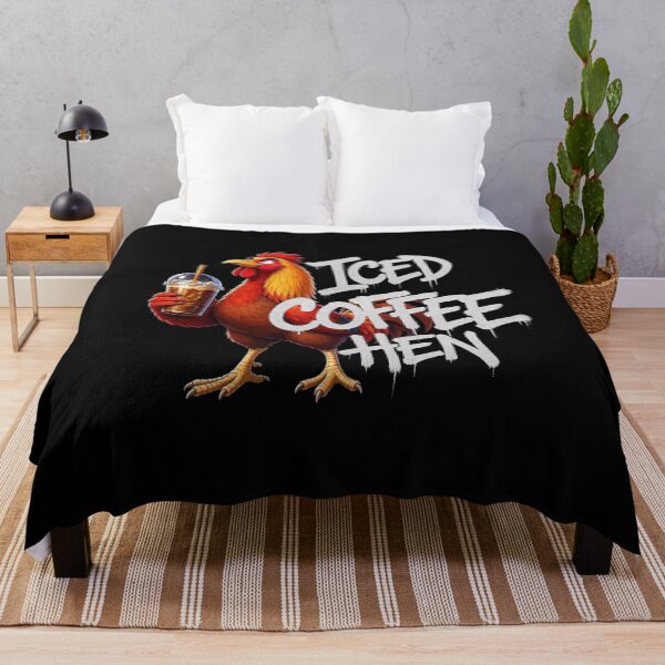 Item preview, Iced Coffee Hen designed and sold by TheEndDesign.