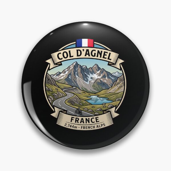 Item preview, Col d'Agnel France Italy Alpine Pass designed and sold by enzoade.