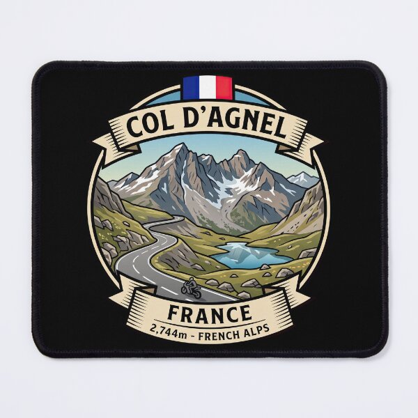 Item preview, Col d'Agnel France Italy Alpine Pass designed and sold by enzoade.
