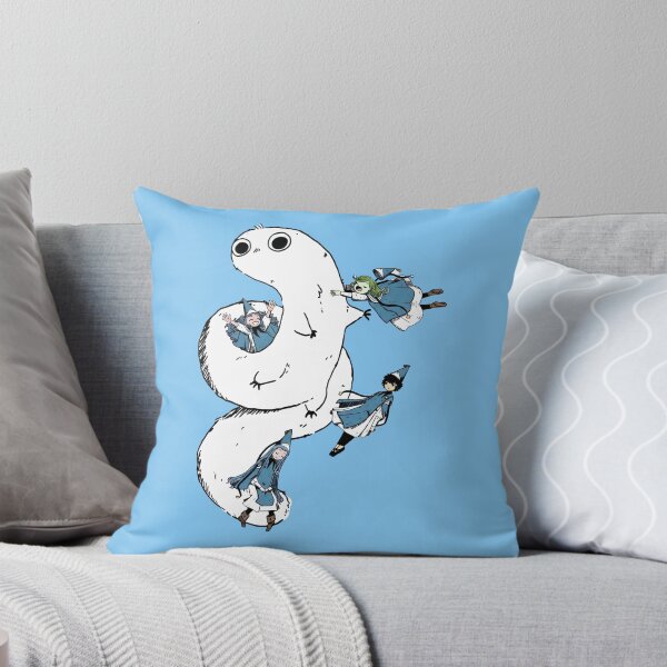 Item preview, Riding the Giant Fluffy Worm designed and sold by PRINTATSTUDIO.