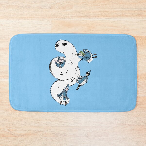 Item preview, Riding the Giant Fluffy Worm designed and sold by PRINTATSTUDIO.