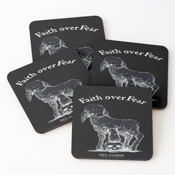Item preview, Faith Over Fear Lamb Skull  designed and sold by BaddieNz.