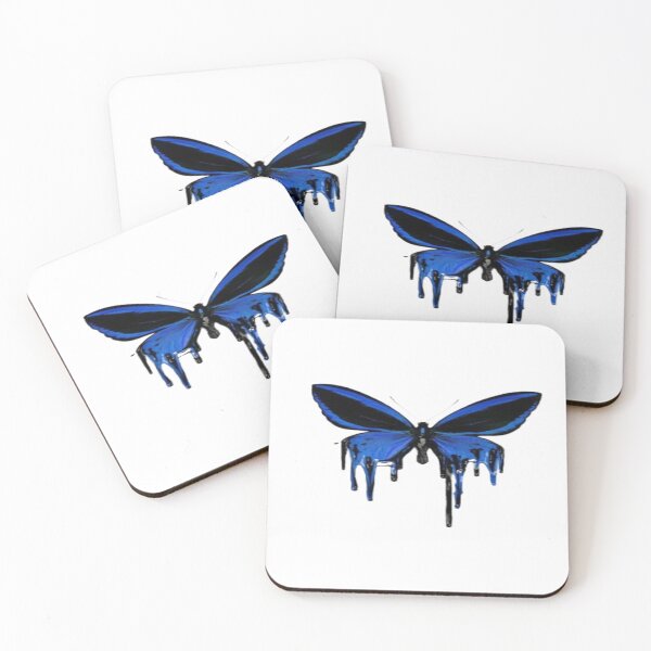 Item preview, Blue Dripping Butterfly  designed and sold by BaddieNz.