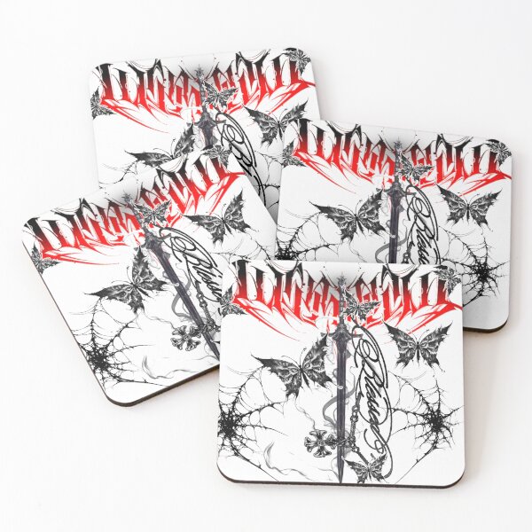Item preview, Unbreakable Gothic Sword Skull Butterflies designed and sold by BaddieNz.