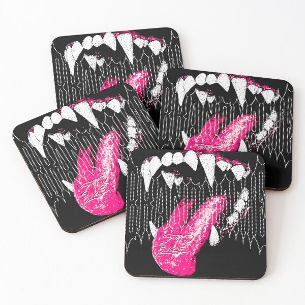 Item preview, Pink Fangs Tongue All Over Print Graphic Tee designed and sold by BaddieNz.