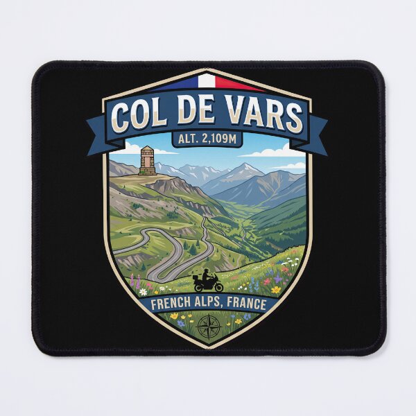 Item preview, Col de Vars High Mountain Pass designed and sold by enzoade.