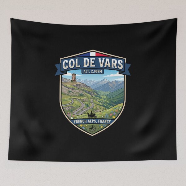 Item preview, Col de Vars High Mountain Pass designed and sold by enzoade.