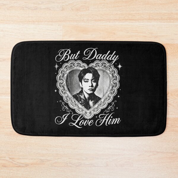 Item preview, But Daddy I Love Him Kpop Idol Lace Heart Aesthetic designed and sold by raedattia.