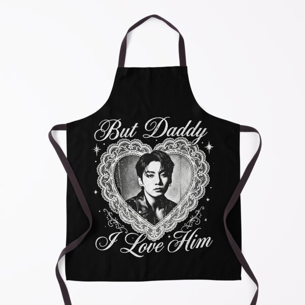 Item preview, But Daddy I Love Him Kpop Idol Lace Heart Aesthetic designed and sold by raedattia.