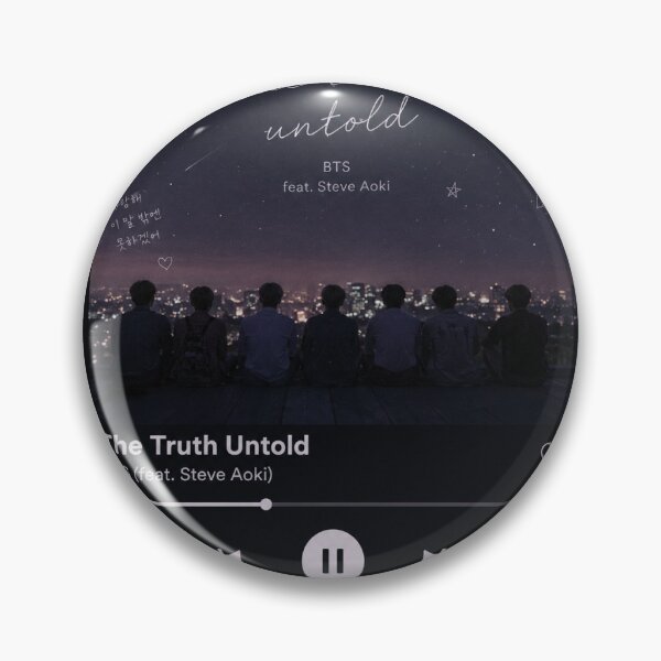 Item preview, BTS The Truth Untold Inspired Sticker | Vintage Music Player Aesthetic | K-Pop Fan Art designed and sold by alyeskadigital.