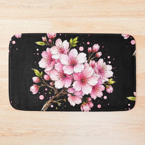 Item preview, Cherry Blossom Watercolor Art – Elegant Botanical Floral Illustration designed and sold by ColorSplash123.