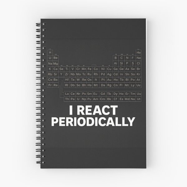 Item preview, I React Periodically Funny Chemistry Periodic Table Design designed and sold by Nawi32.