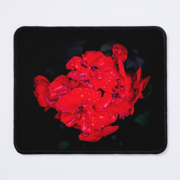 Item preview, Fiery Geranuim - Vivid Rainy Blossom designed and sold by TheScarletLens.