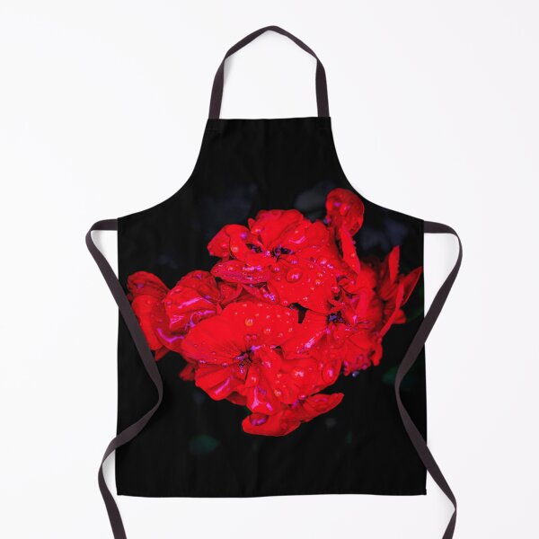 Item preview, Fiery Geranuim - Vivid Rainy Blossom designed and sold by TheScarletLens.