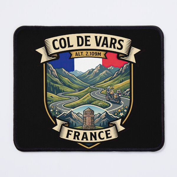 Item preview, Col de Vars Scenic Mountain Road designed and sold by enzoade.