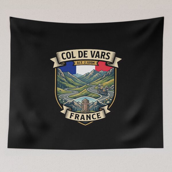 Item preview, Col de Vars Scenic Mountain Road designed and sold by enzoade.