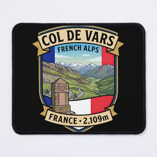 Item preview, Col de Vars French Alps Pass designed and sold by enzoade.