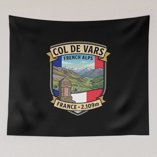 Item preview, Col de Vars French Alps Pass designed and sold by enzoade.