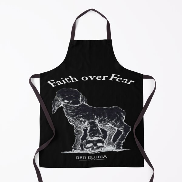 Item preview, Faith Over Fear Lamb Skull designed and sold by BaddieNz.