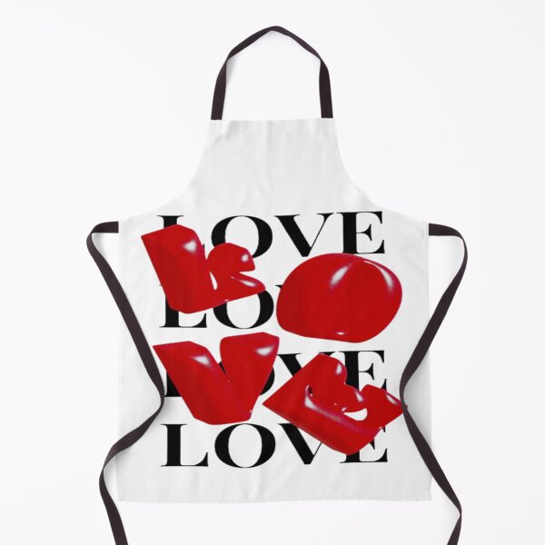 Item preview, 3D Red Drippy Love Typography designed and sold by BaddieNz.