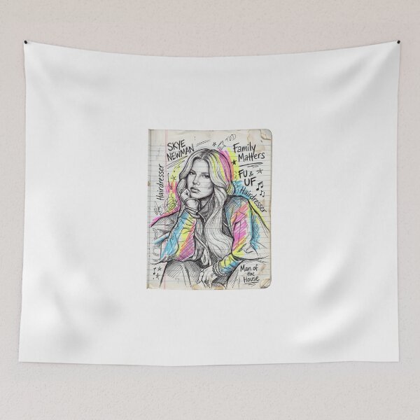Item preview, Skye newman music album cover art typography designed and sold by ARTeez⭐️⭐️⭐️⭐️⭐️.