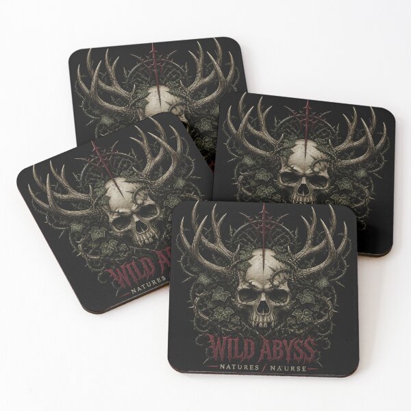 Item preview, Wild Abyss - Antler Skull Streetwear designed and sold by tokstoremx.