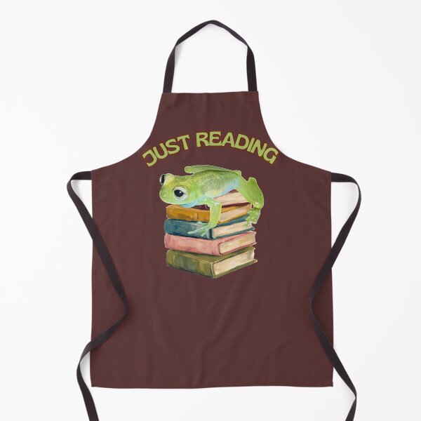 Item preview, Just Reading Frog Vintage Bookworm designed and sold by PaniKulka.