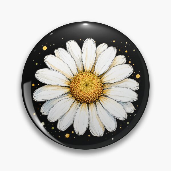 Item preview, White Daisy Watercolor Art – Elegant Botanical Floral Illustration designed and sold by ColorSplash123.