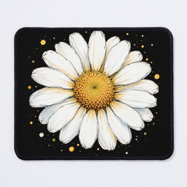 Item preview, White Daisy Watercolor Art – Elegant Botanical Floral Illustration designed and sold by ColorSplash123.