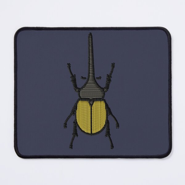 Item preview, Hercules Beetle Embroidery Patch Sticker designed and sold by · GAMING SOUL ·.