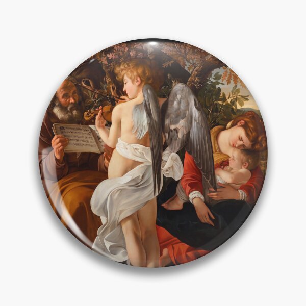 Item preview, Angel Playing Violin for Holy Family designed and sold by artofuniverse.