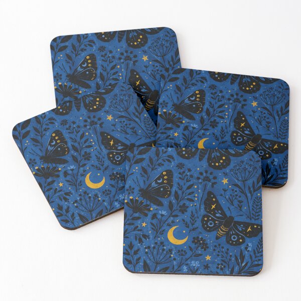 Item preview, Moonlit Moth Garden designed and sold by alexrow.
