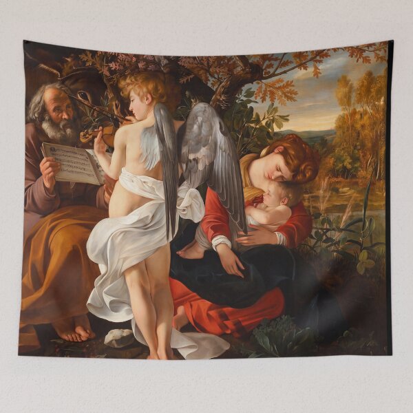 Item preview, Angel Playing Violin for Holy Family designed and sold by artofuniverse.