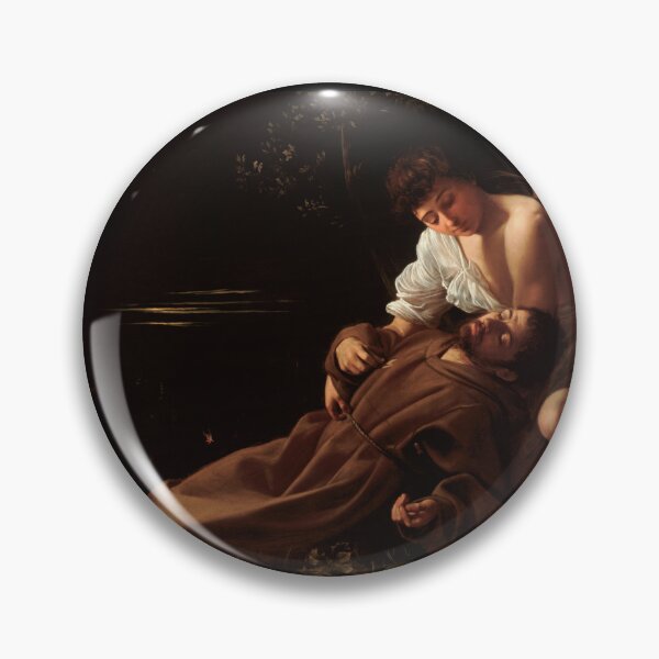 Item preview, Saint Francis in Ecstasy with Angel designed and sold by artofuniverse.